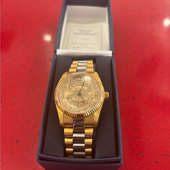 Bradford exchange 1849 Eagle proof men’s watch - Picture 1 of 5